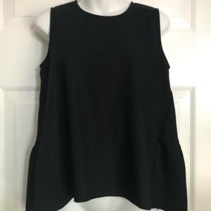 black Sleeveless blouse